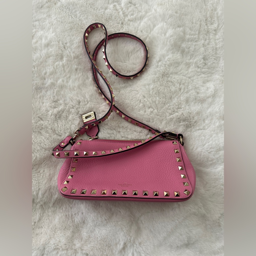 Valentino Pink Studded Women's Bag